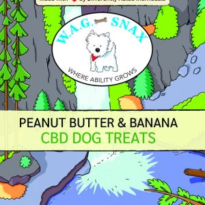 Peanut butter & Banana CBD Dog Treats